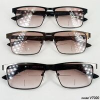 Ready-made plastic frame glasses Vizzini V7020, diopters from -8.00 to +6.00
