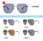 Metal frame polarized sunglasses MM1090S