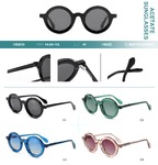 Поляризационные солнцезащитные пластиковые очки из материала ацетат Big City HS2835