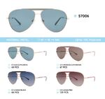 Metal frame polarized sunglasses S7006