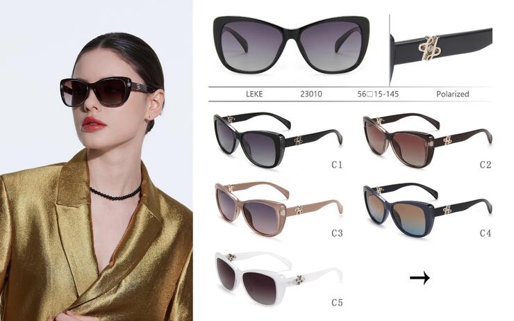 Polarized plastic sunglasses Leke LK23010