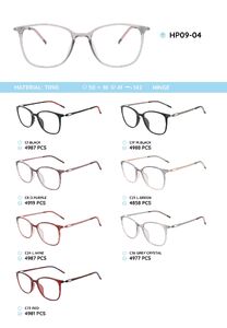 TR90 plastic eyeglasses frame HP09-04