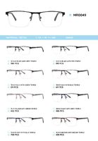 Металлическая оправа с дужками из материала TR-90 MR0049