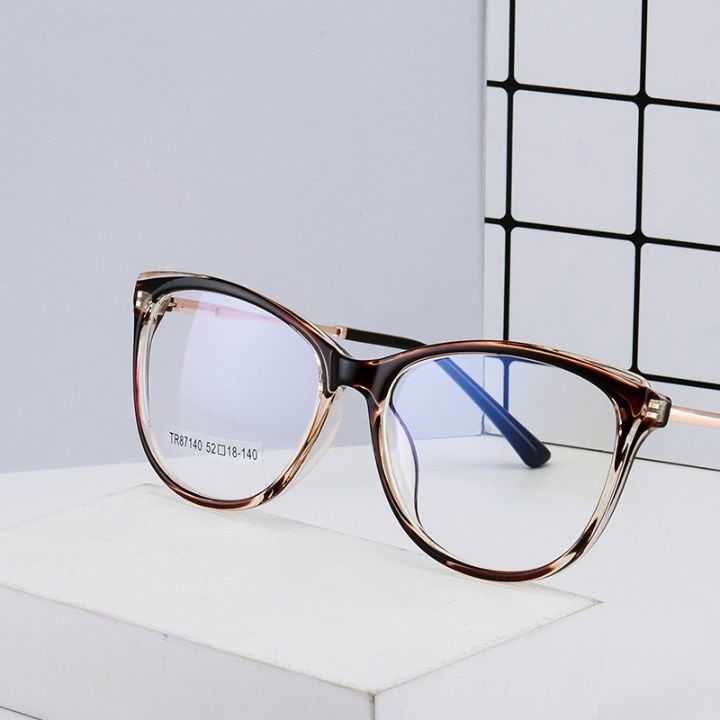 Оправа для очков пластиковая TR90 с защитой от синего света, с флексом FA87140