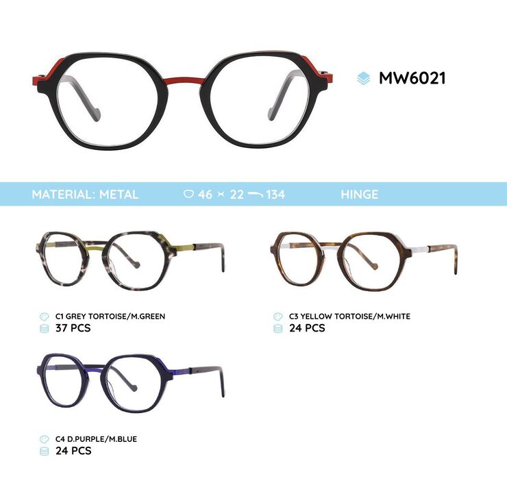 Оправа для очков металлическая женская MW6021