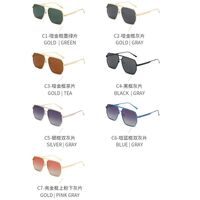 Поляризационные солнцезащитные металлические очки с защитой UV400 2965-GT