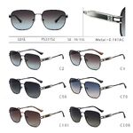 Polarized metal sunglasses Leke PS33152