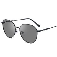 Очки металлические фотохромные с защитой от синего света 9636-GT