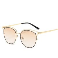 Metal sunglasses with UV400 protection 9704-2-GT