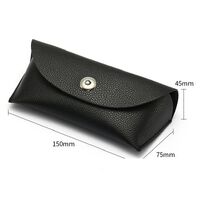 Sunglasses and eyeglasses hard shell case 钉扣
