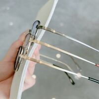 Combined frame (metal + TR90) with Blue Ray Cut protection lenses MAMO M2507