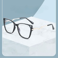 Оправа для очков пластиковая TR90 с защитой от синего света, с флексом FA87059