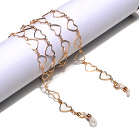 High-grade handmade metal small daisy pendant glasses chain GL1190