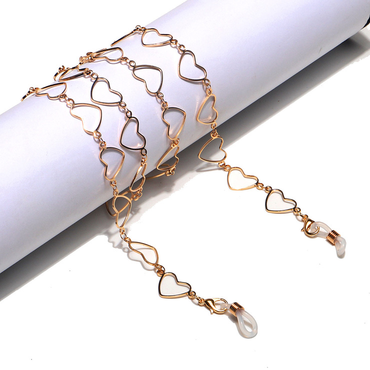 High-grade handmade metal small daisy pendant glasses chain GL1190