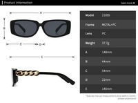 Sunglasses Elit modern square 21005