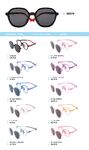 TR-90 plastic frames for kids with a sun protection clip-on 19979