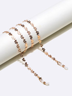 Oval links glasses chain GL1246