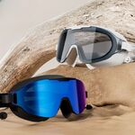 Swimming waterproof anti-fog goggles, with earpugls, box, cap, 8050-YU