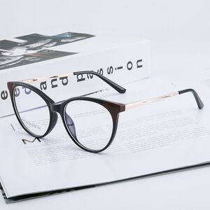 TR90 plastic frame or glasses with blue light protection, with spring hinges FA87142