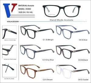 Оправа пластиковая из ацетата с флексом D5002-DA