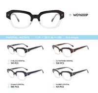 Plastic acetate eyeglasses frame WD1600P