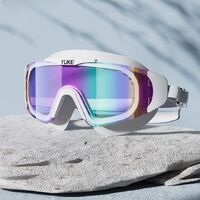 Swimming waterproof anti-fog goggles, diopters from -6.00 to -7.00, SA37-YU