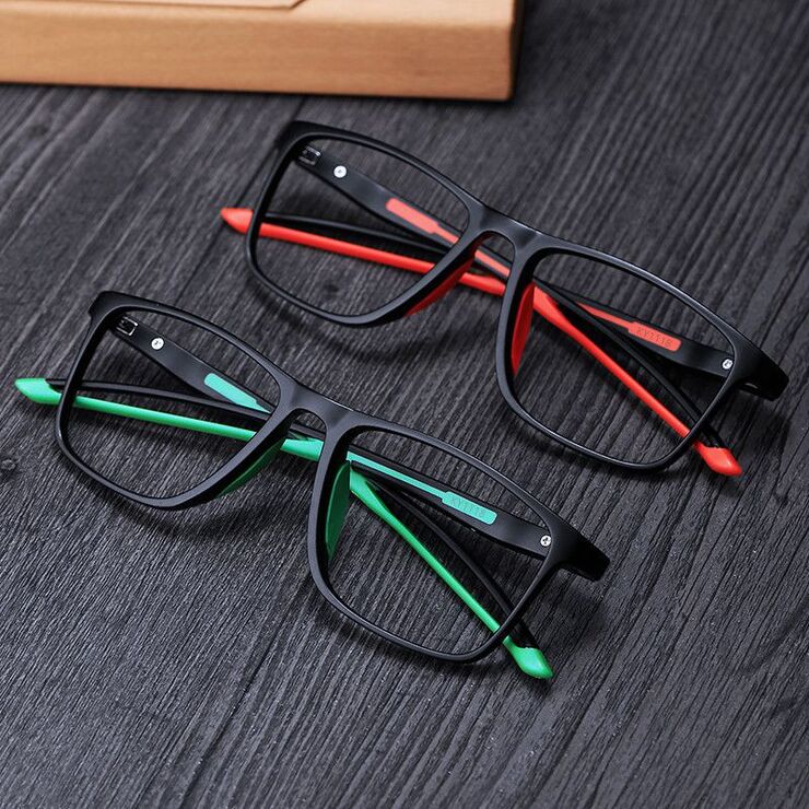 Очки пластиковые TR90 с защитой Blue ray cut KY1118A平光