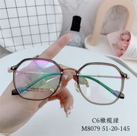 Оправа гибридная, металл + TR90, линзы с Blue Block покрытием SANTA M8079