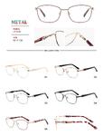 Оправа для очков металлическая с флексом Big City LF1605