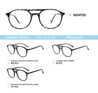 Plastic frames for glasses acetate material WD4130