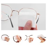 Disposable glasses lens cleaner wet wipes with fruit fragrence 5050P0715, 70*150 mm (100 pieces pack, price is for 1 pack)