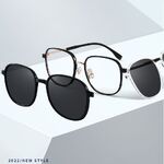 Оправа комбинированная с линзами Blue Ray Cut и поляризационными линзами MAMO TP1010