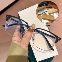 PlasticTR90 glasses KY2205 with case, Blue ray cut protection