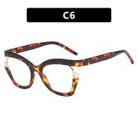 Plastic glasses with blue light protection for women 4109-PN