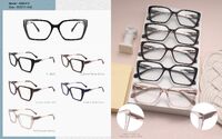 Plastic acetate frame for women, with spring hinges Big City MS8412