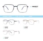 Metal men's frame for glasses MM0027