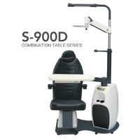 Рабочее место офтальмолога, комбинированный стол с сенсорным управлением + кресло S-900D, столешница 670*400 мм