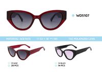 Plastic acetate frames polarized sunglasses WD5107