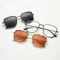 Поляризационные солнцезащитные металлические очки с защитой UV400 2840-GT