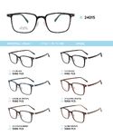 Plastic Ultem eyeglasses frame 24015