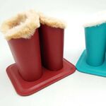 Eyeglasses and accessories plush case stand holder H008-1-HE