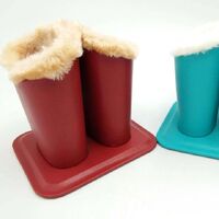 Eyeglasses and accessories plush case stand holder H008-1-HE