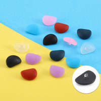Silicone nose pad G449-1, 14*10 mm