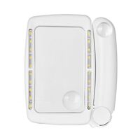 Лупа с универсальной подсветкой, увеличительное стекло с ручкой 1366-XX, размер: 107*64 мм, увеличение: 5X, 20X, 45X