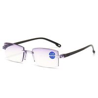 Plastic eyeglasses for reading J11 Blue ray cut, black, diopters from +1.00 to +4.00, PD62-64