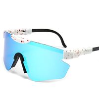 Polarized plastic TR90 sunglasses with UV400 protection 2948-GT