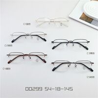 Оправа металлическая полуободковая MAMO с защитой от синего света 00299