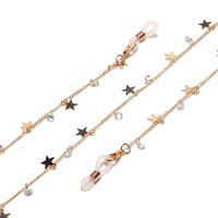 Glasses chain set of two-piece golden and silver GM027