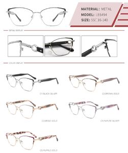Оправа металлическая LE6494-DA