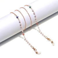 Glasses chain with eyes pearl GL1368